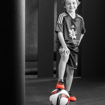 colorierte Fussballschuhe